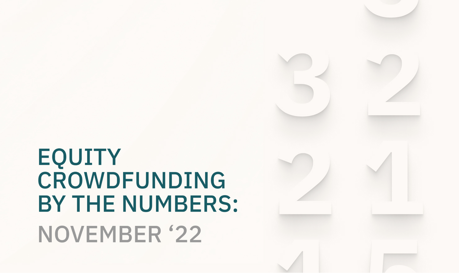 equity crowdfunding November 2022